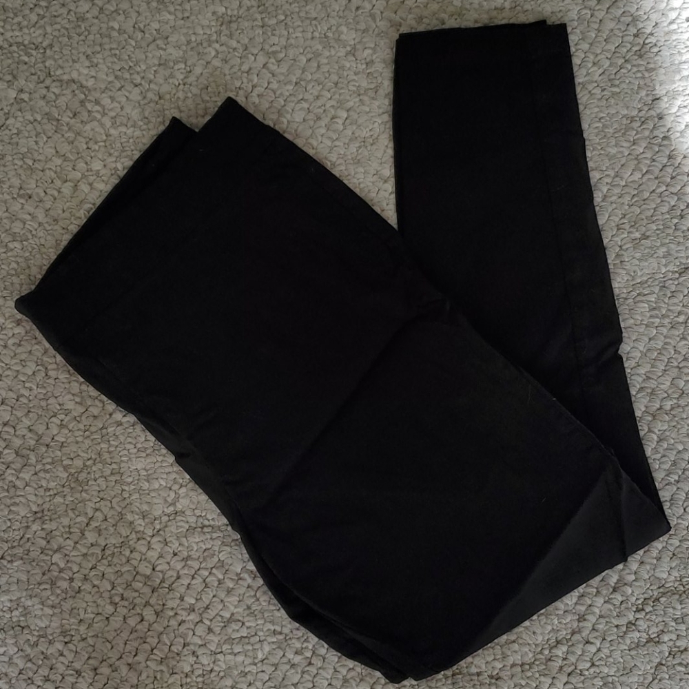 Size 14 black pants skinny ankle fit from Target